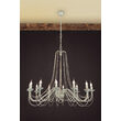 Candelabru florentin antichizat 12xE14/40W, Vela LU 1531/12 Elfenbein-Gold Orion